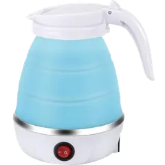 Travelling Folding Kettle Electric Silicone Foldable Water Kettles Compression - Rokomari